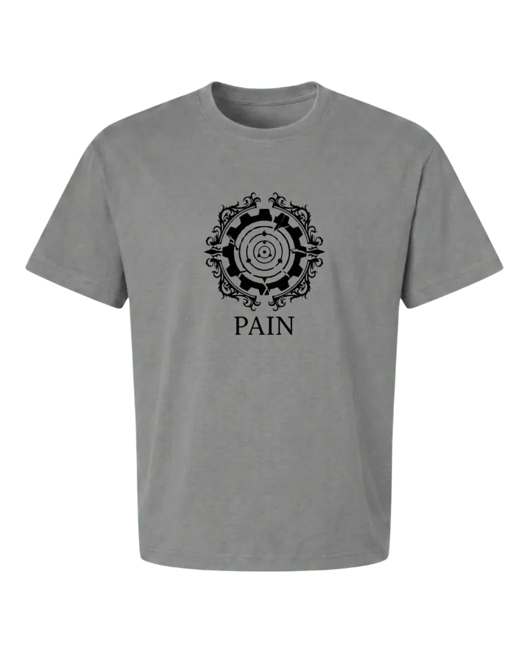 Pain Naruto T-Shirt - Gray size M front view