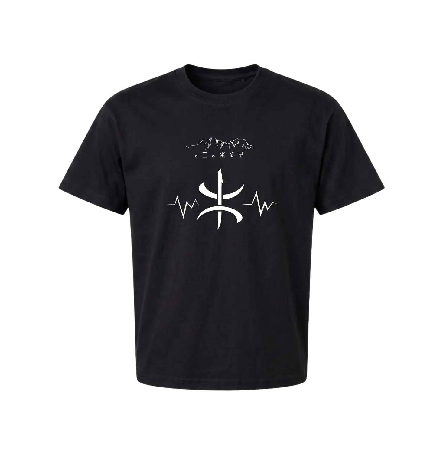 Amazigh T-Shirt — Free People - Black size S front view