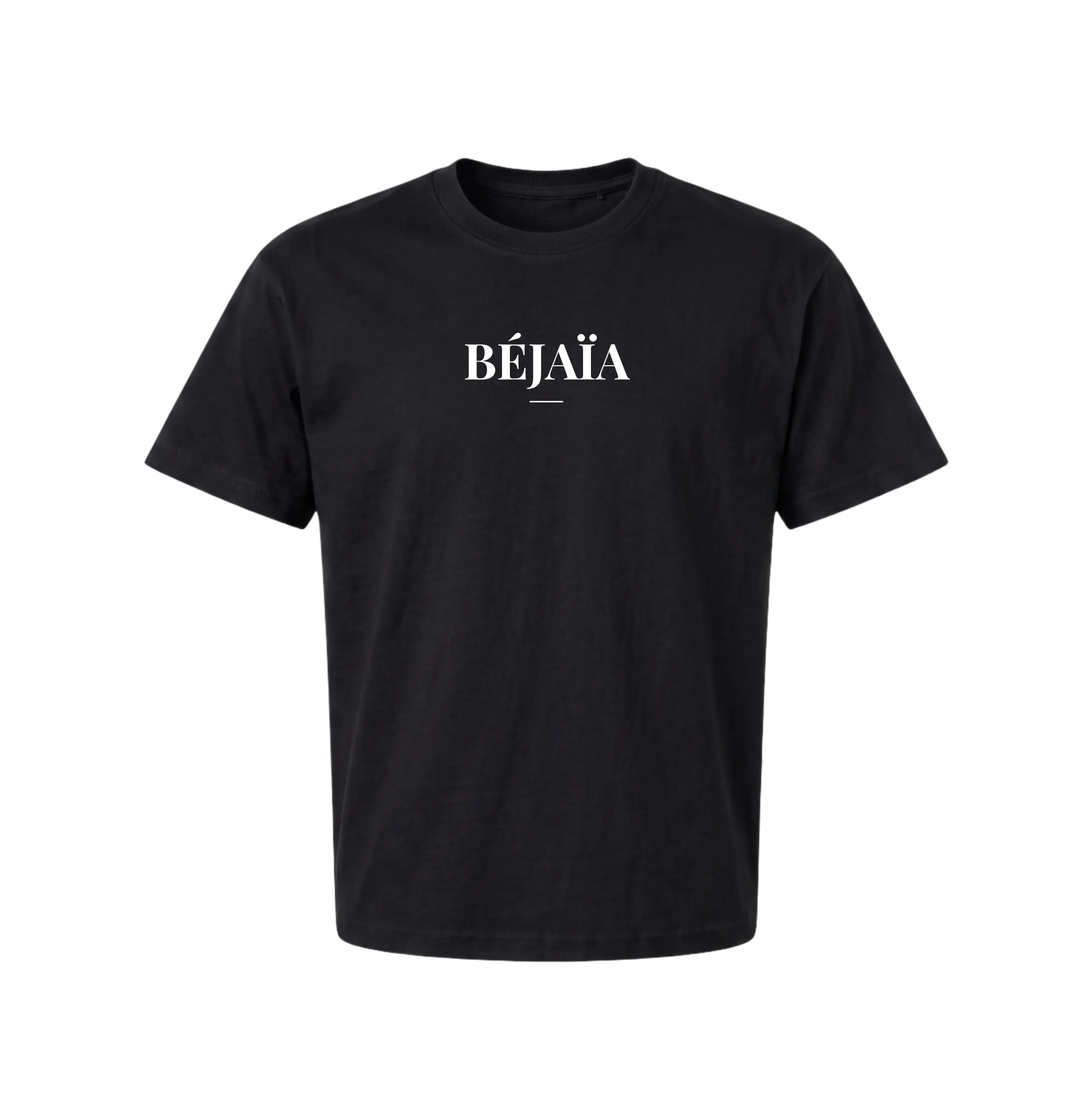 Béjaïa T-Shirt — Pic des Singes - Black size S front view