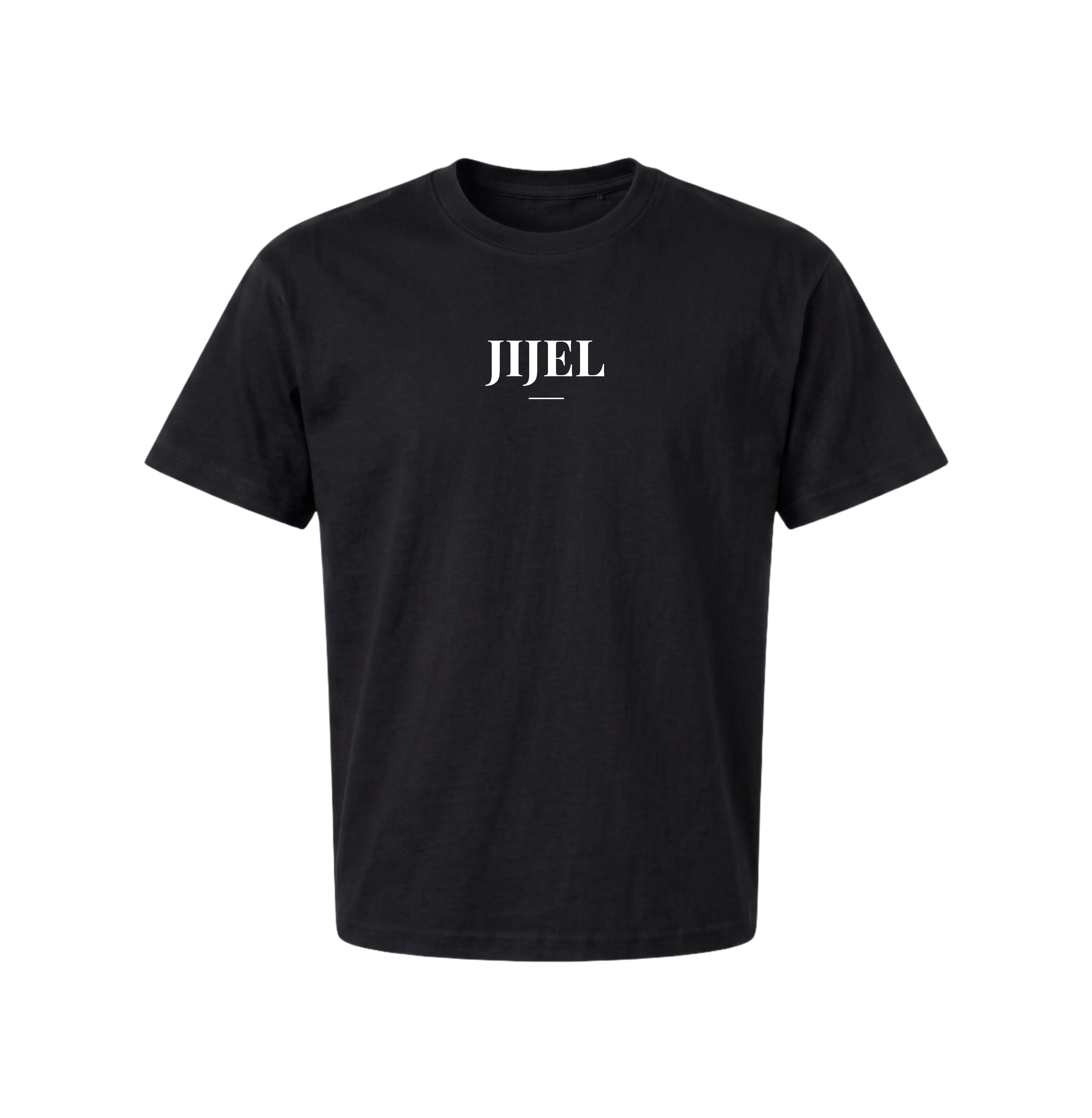 Jijel T-Shirt — Sapphire Coast - Black size S front view