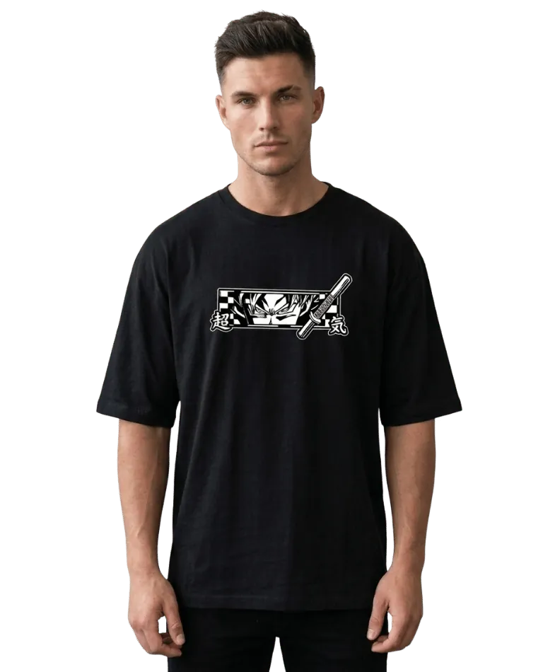 Goku Spirit Bomb Oversized T-Shirt - image 4