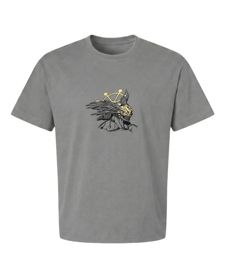 Mahoraga JJK T-shirt - Gray size S front view